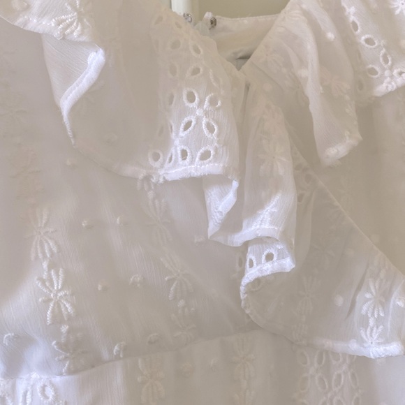 Express | Ruffle Wrap Spaghetti Strap Dress - Picture 4 of 6